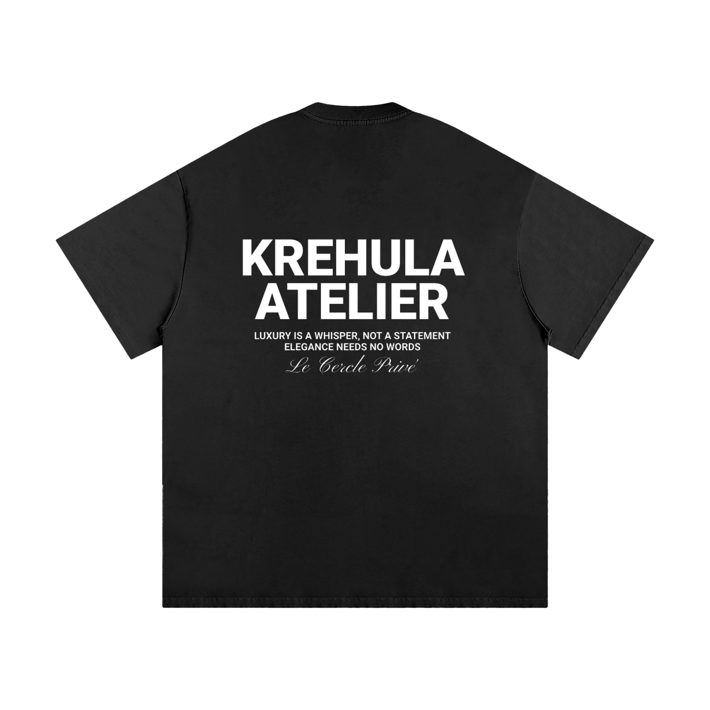 Atelier Typo II Tee - Dark