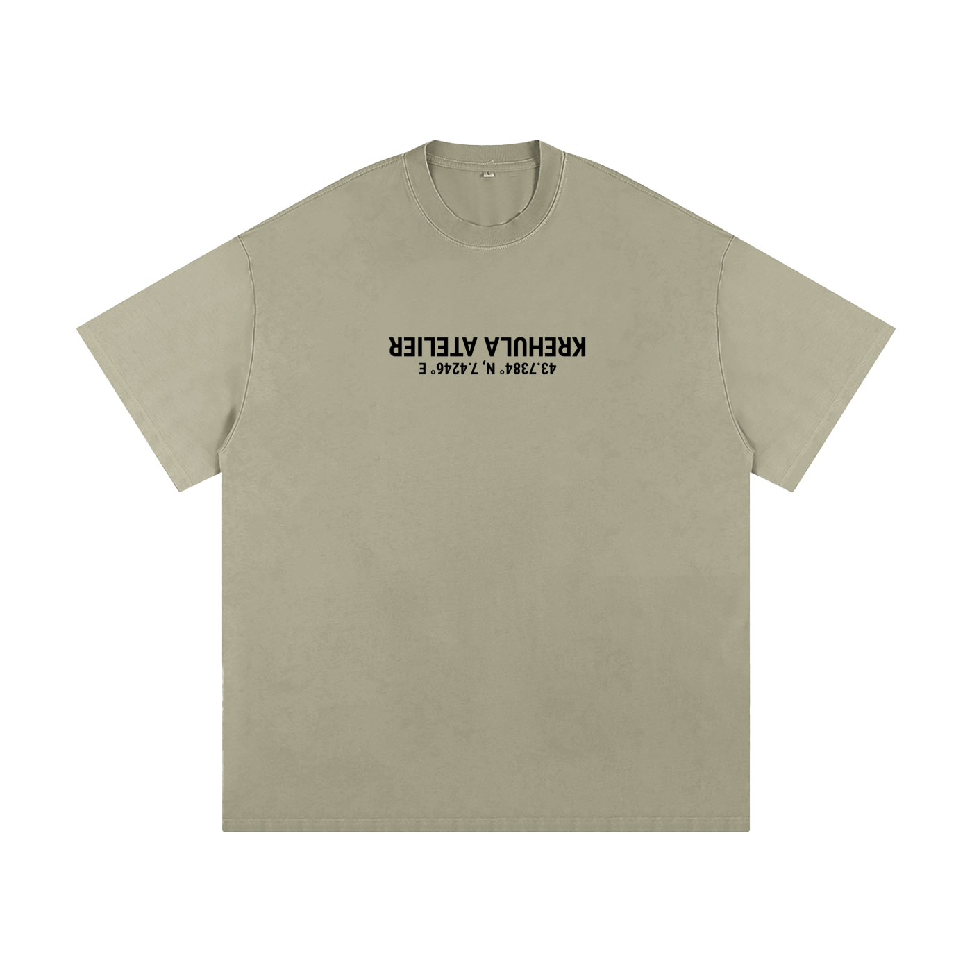 Inverse Coordinates Tee - Light