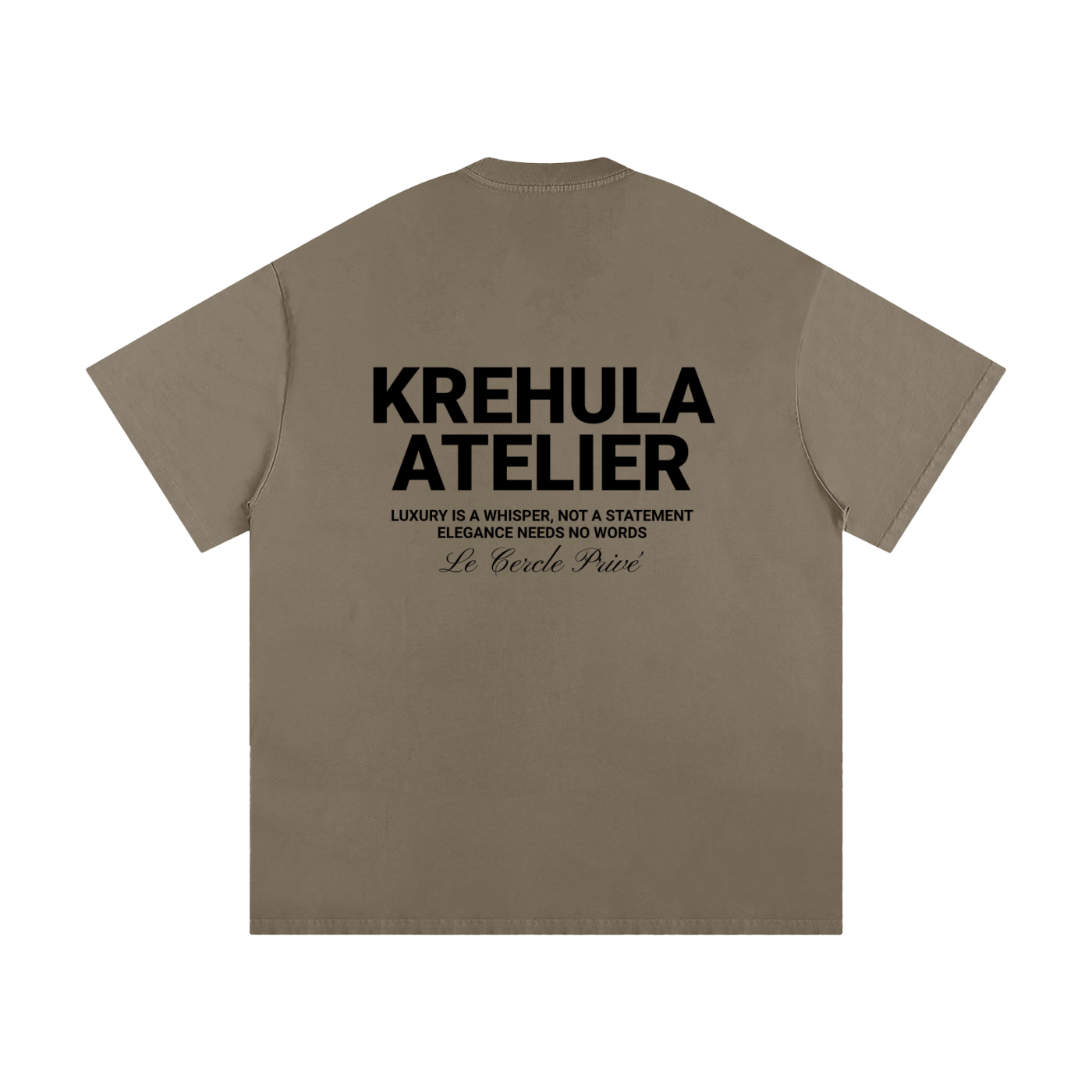 Atelier Typo II Tee - Light