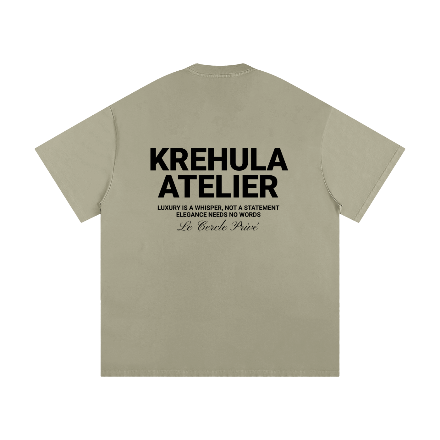 Atelier Typo II Tee - Light