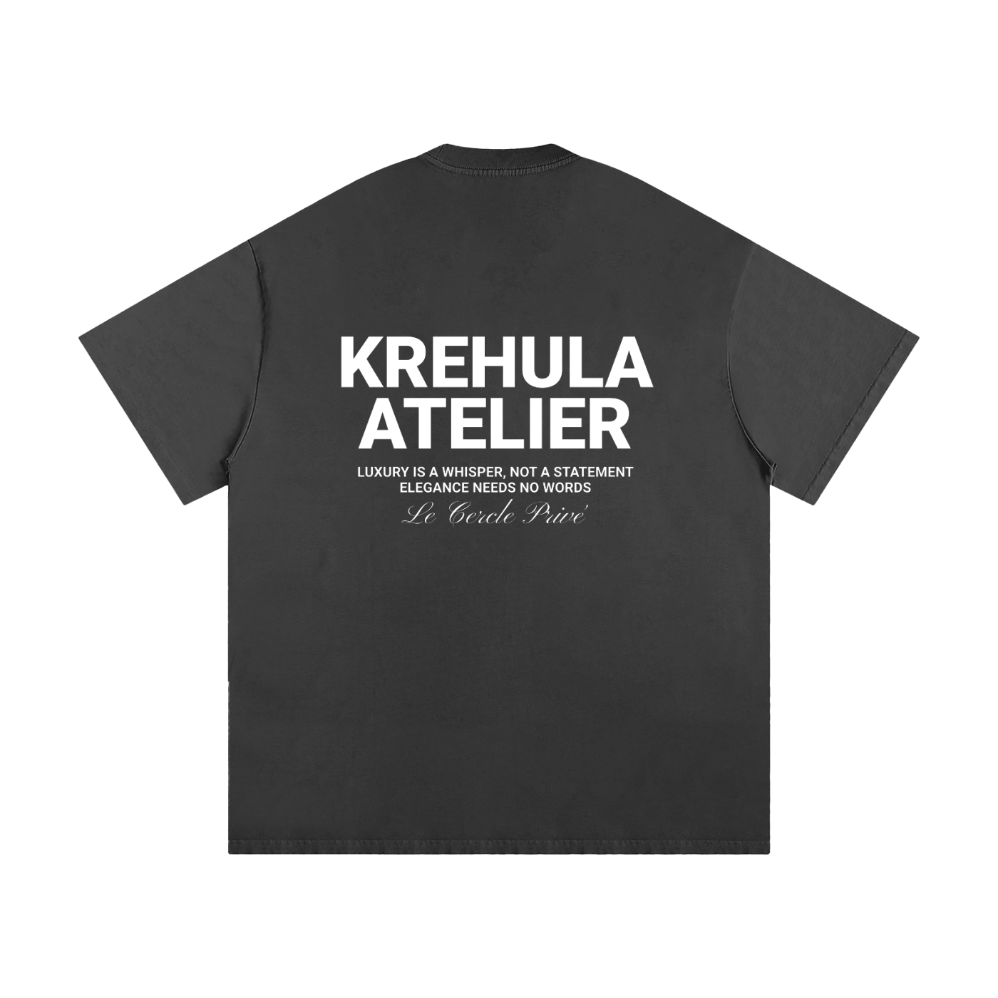 Atelier Typo II Tee - Dark