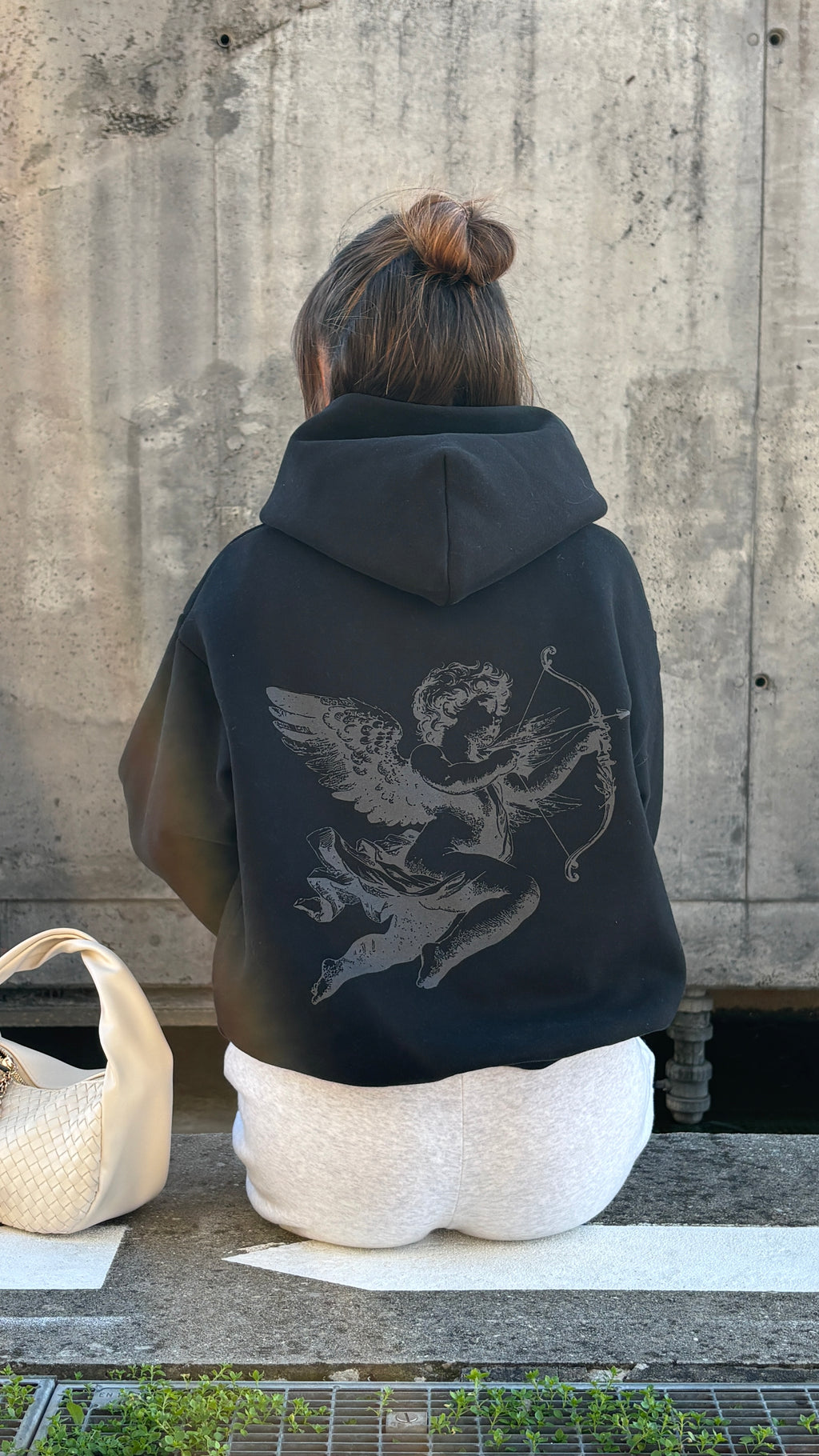 Angel Hoodie - Black