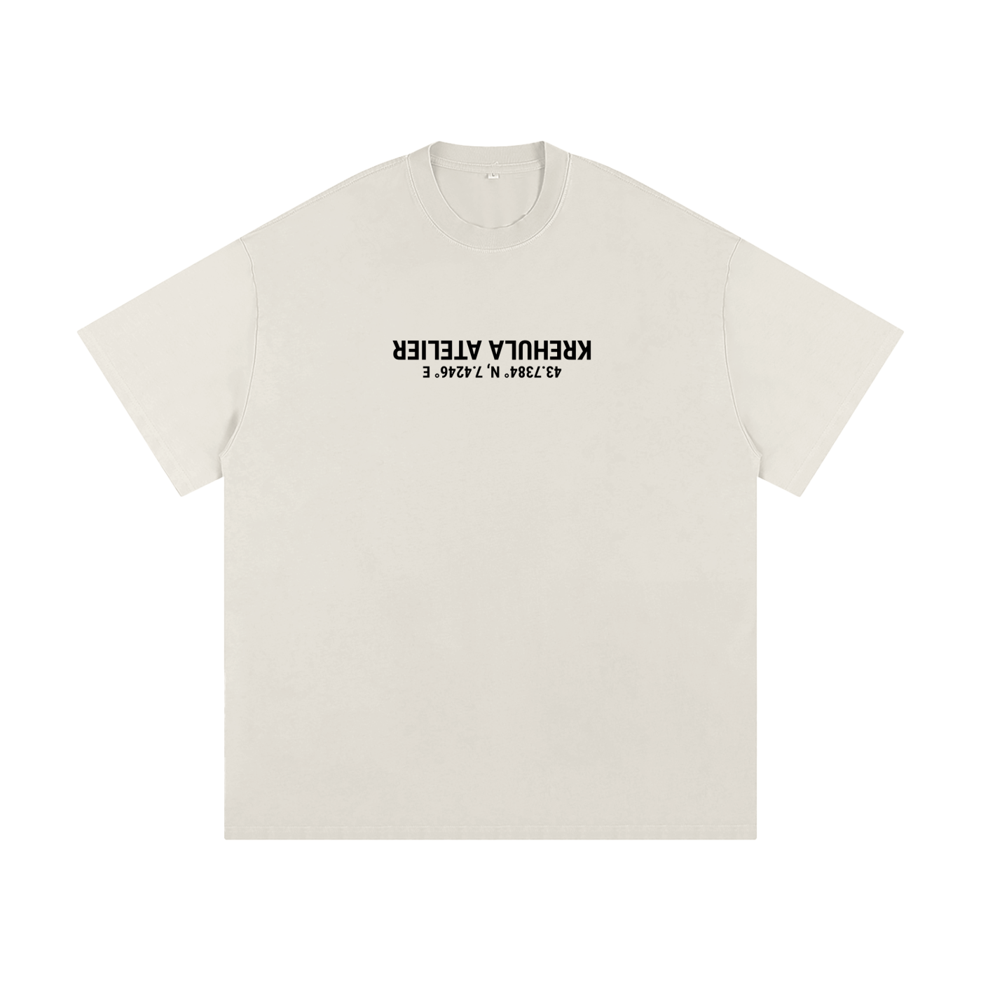 Inverse Coordinates Tee - Light