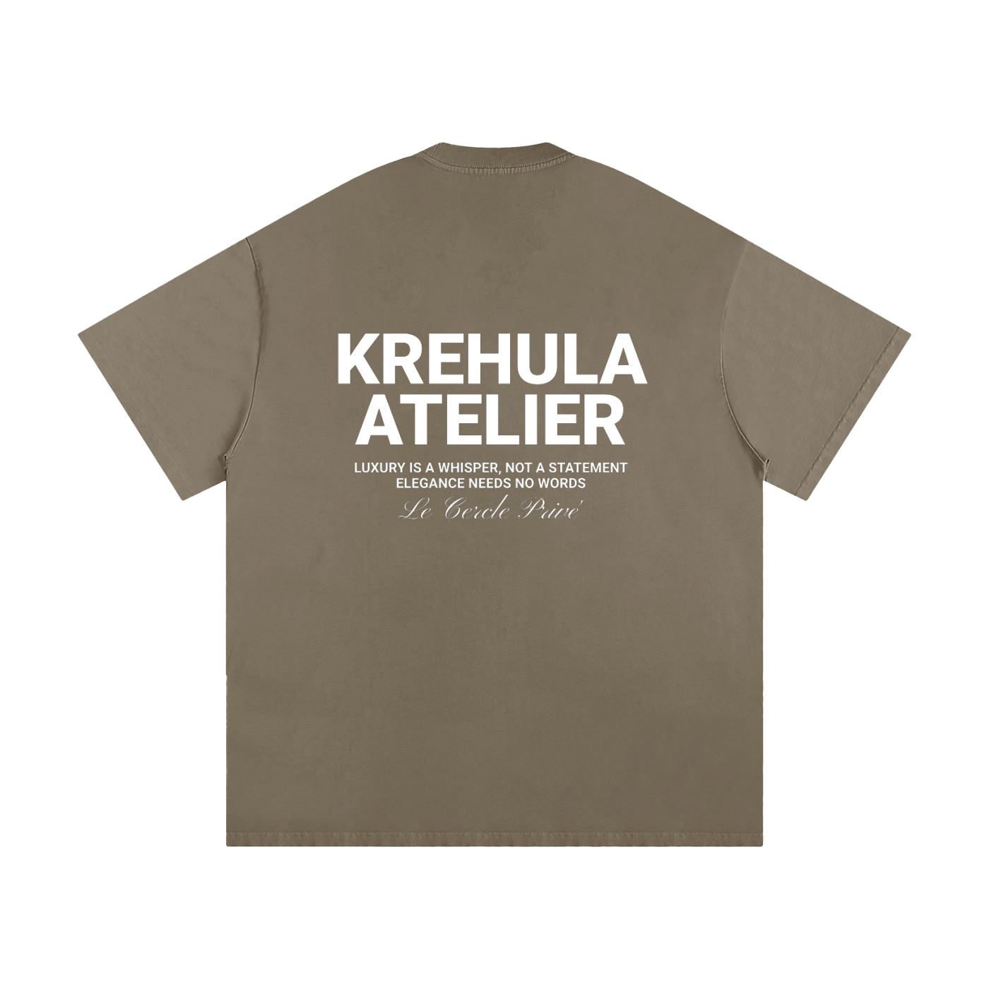 Atelier Typo II Tee - Dark