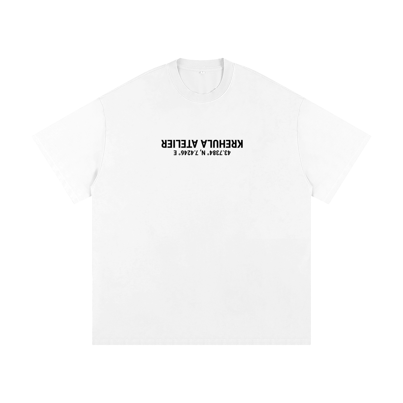 Inverse Coordinates Tee - Light